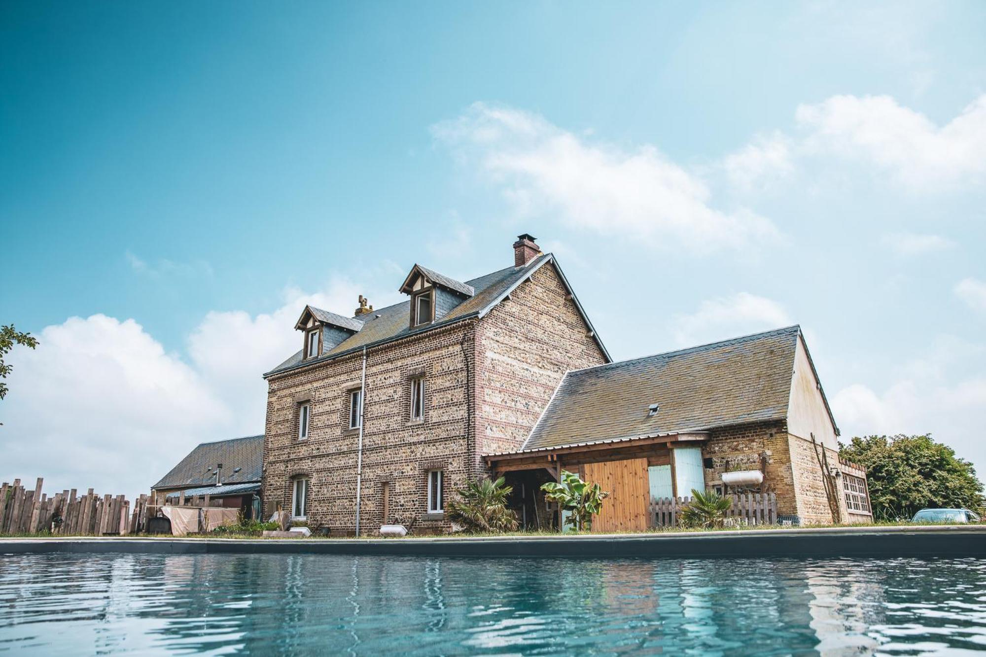 Ecolodge Entre Mer & Campagne - Maison Et Chambres D'Hotes - Le Havre Honfleur Etretat Octeville-sur-Mer Buitenkant foto